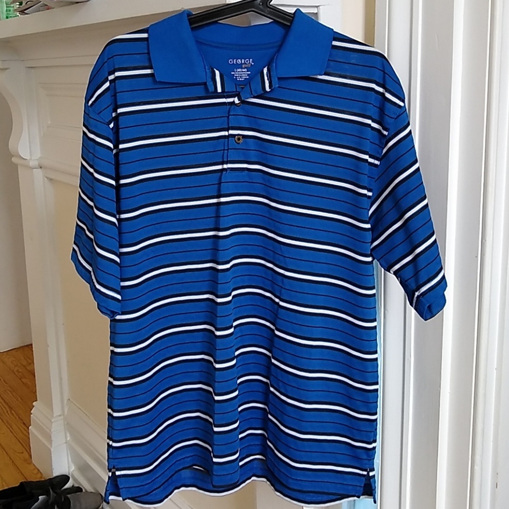 Men's George Golf Polo Large